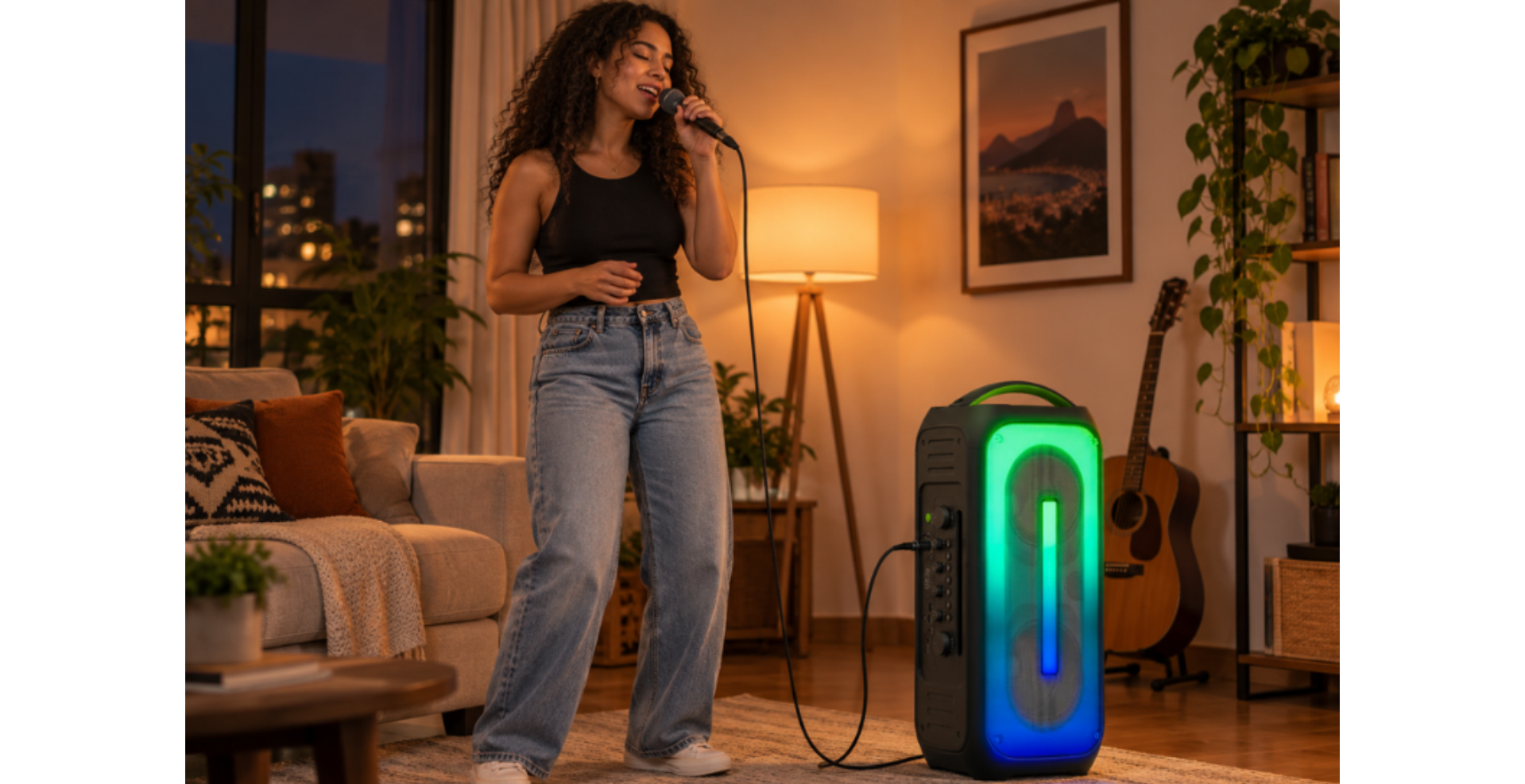 caixa de som bluetooth